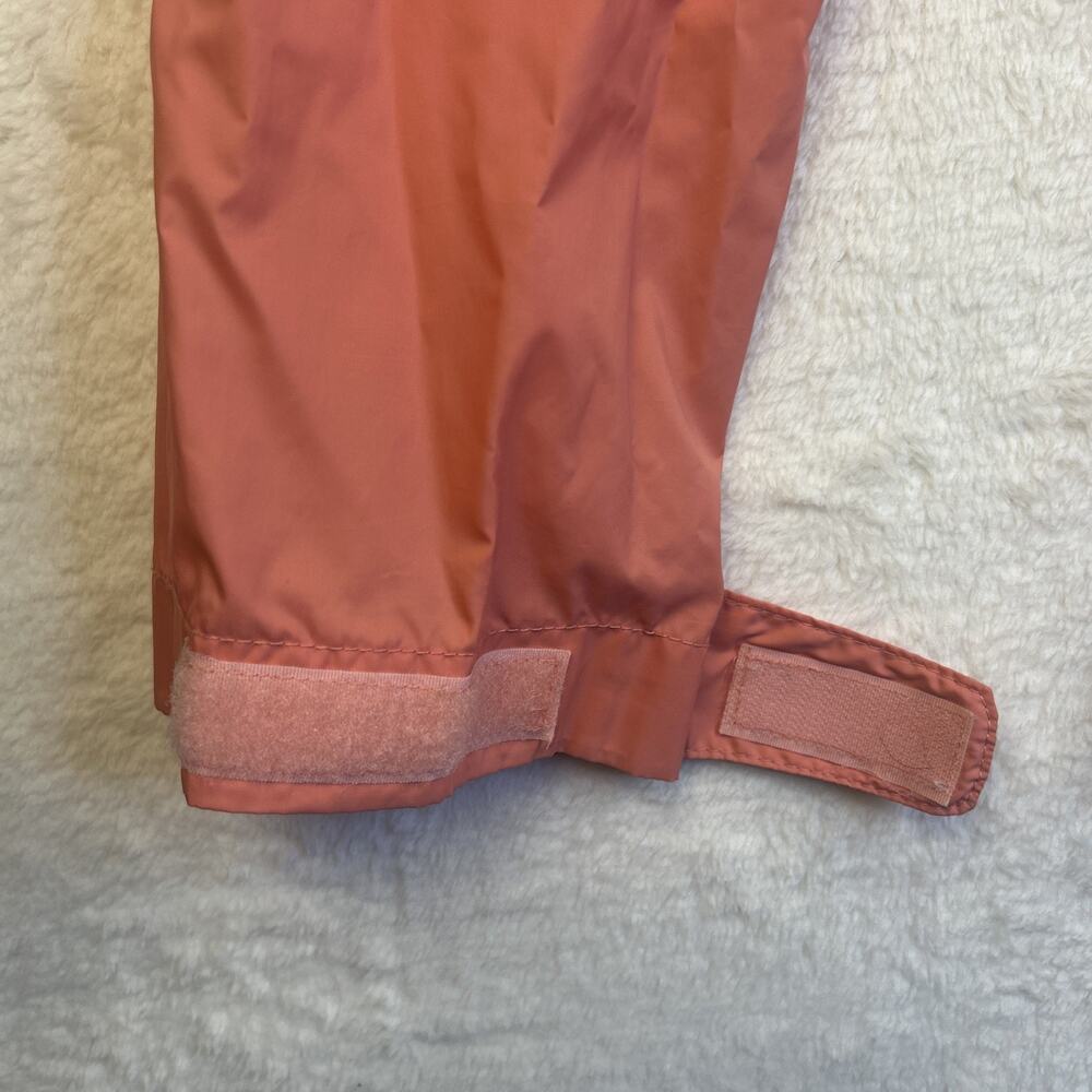 Columbia Womens Windbreaker Size Large Hooded Full Zip Jacket Vented Peach Coral - Picture 6 of 12